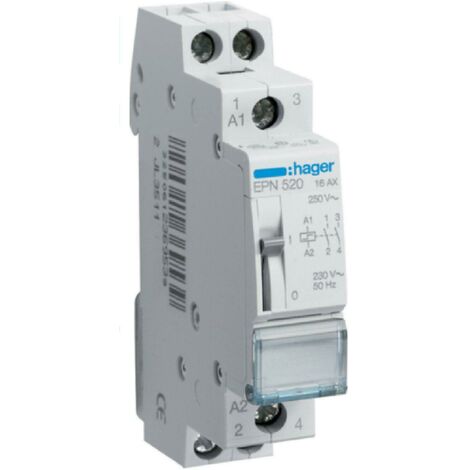 Relè Hager passo passo 16A 230V 2NA EPN520