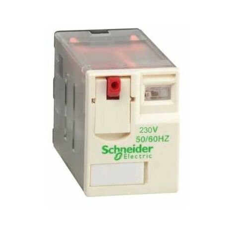 Relé miniatura 12A 2 NA/NF 230V CA