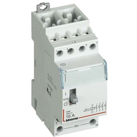 Relé monoestable Bticino 16A 4NO 230VAC FM2A4N230M
