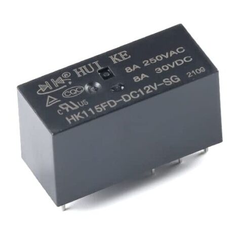 Relè per PCB 12VDC 8A/250VAC