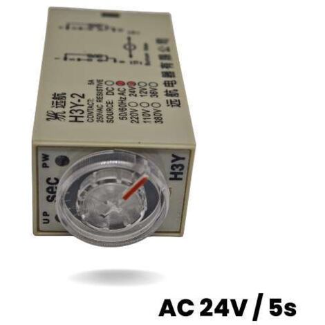 Relé temporizador AC24V / 5s