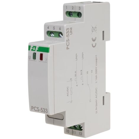 Relè temporizzato con comunicazione NFC, multifunzionale (programmabile) PCS-533UNI