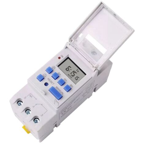 Relè temporizzato digitale LCD programmabile Relè interruttore orario con display digitale per microcomputer 220V 16A