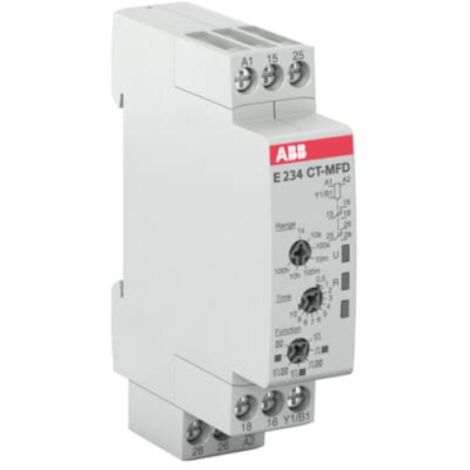 Relè temporizzato multifunzione e234 ct-mfd.21 abb m657662