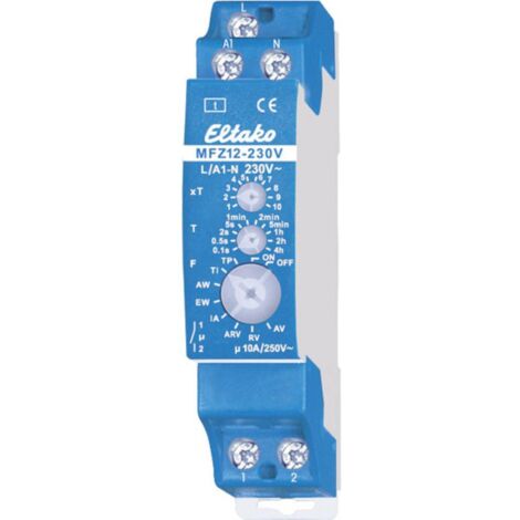 Relè temporizzato multifunzione Eltako MFZ12-230V 230 V
