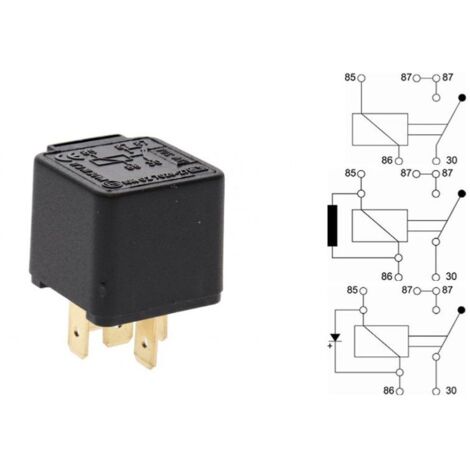 RELÈ UNIVERSALE 12 Volt 30 Ampere 5 POSTI