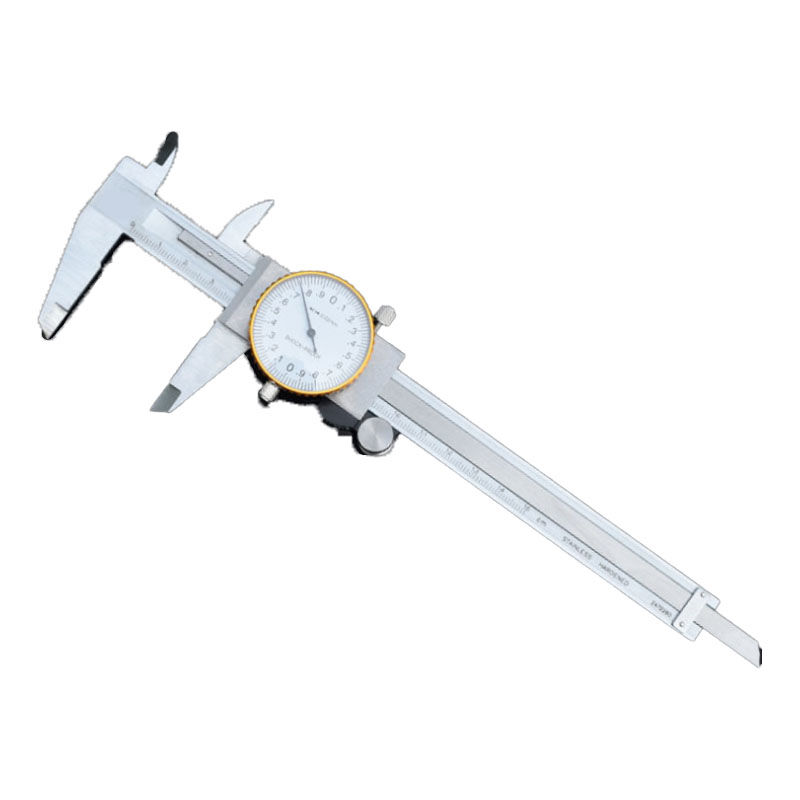 Vuszr - Release 150 mm 0,02 mm Cadran étrier Double règle Antichoc Acier Inoxydable Cadran Vernier Caliper Bois Outil de Mesure