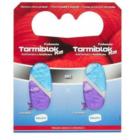 CFADDA RELEVI Antitarme Lavanda gel pz. 2 Tarmiblok