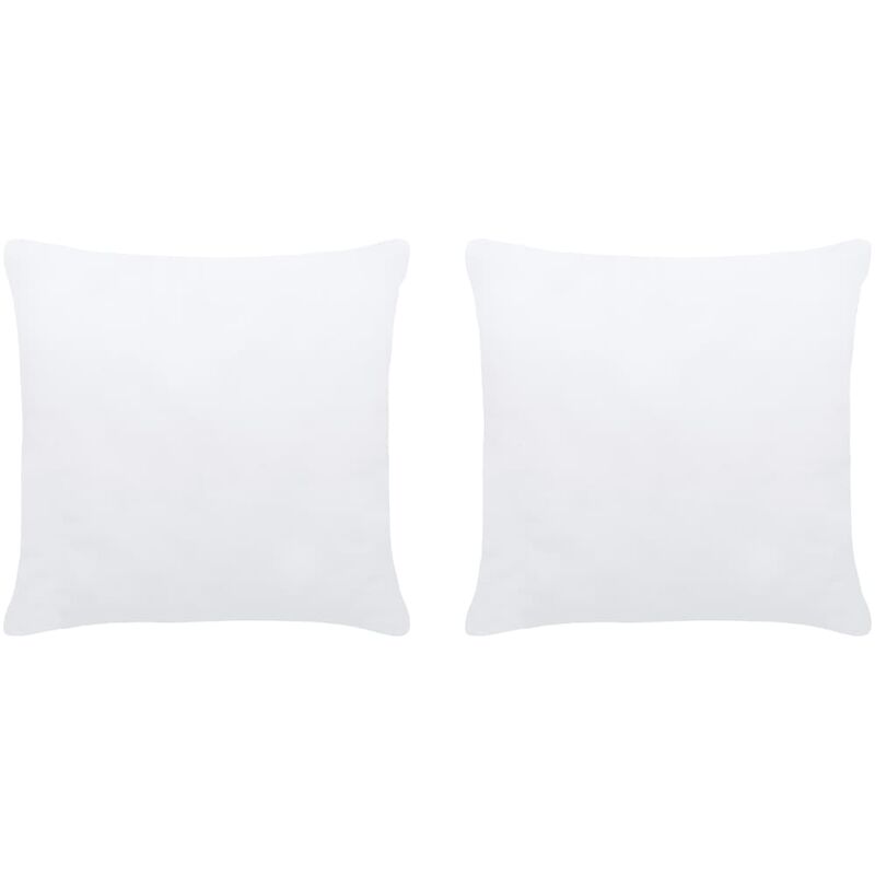 

Relleno de cojin 2 unidades blanco 30x30 cm