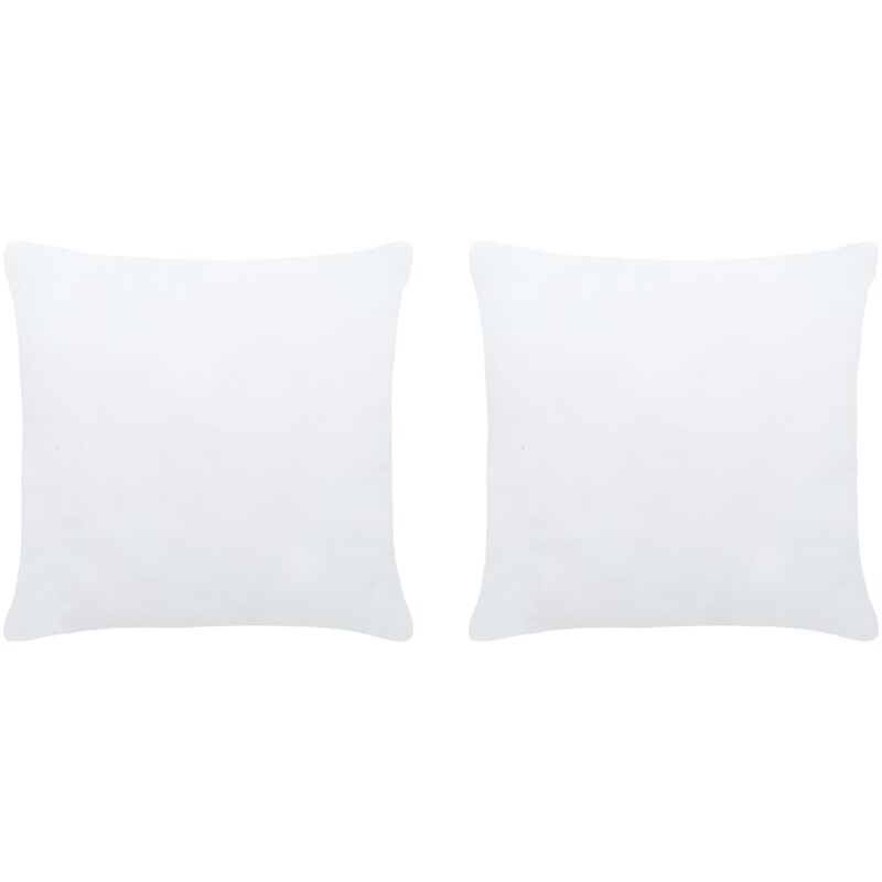 

Relleno de cojin 2 unidades blanco 45x45 cm