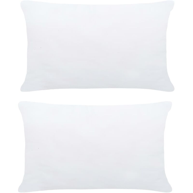 

Relleno de cojin 2 unidades blanco 60x40 cm