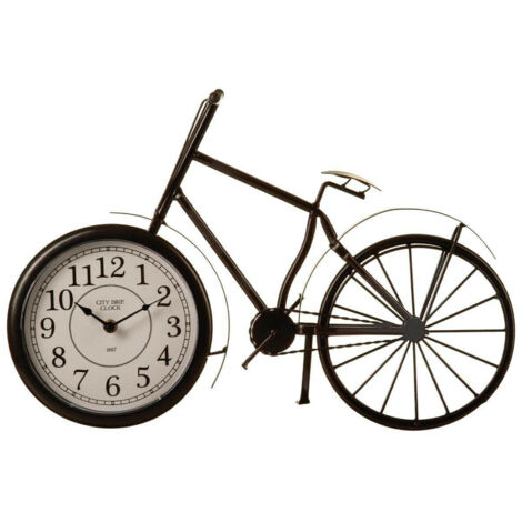 Reloj bicicleta de mesa 52 x 32 cm - Atmosphera créateur d'intérieur