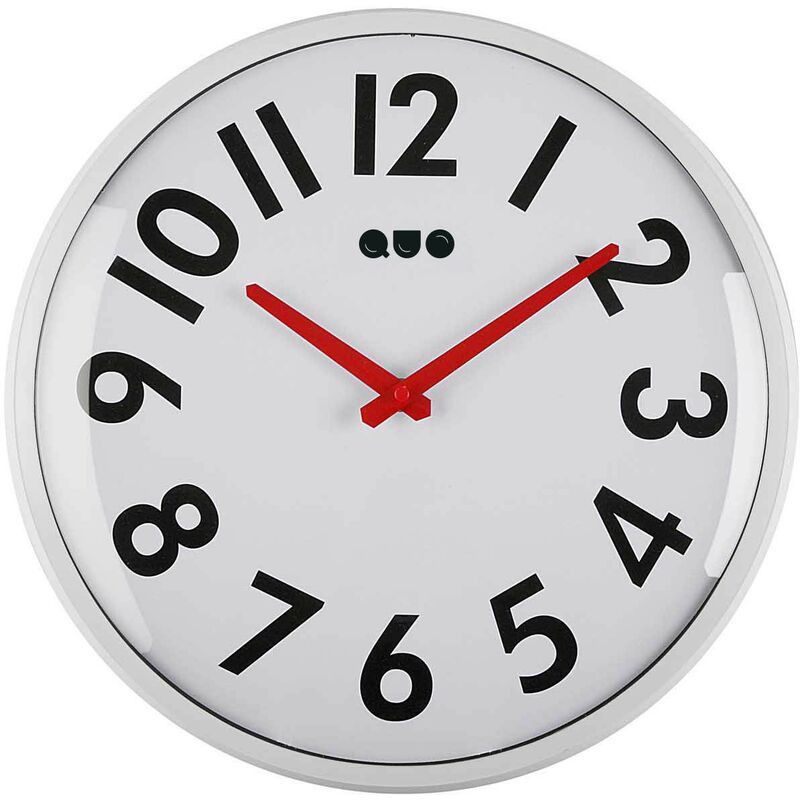 

Reloj Blanco Y Rojo 33Cm