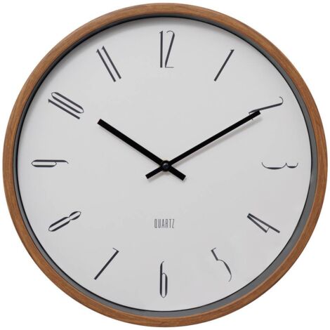 Reloj Bratislav blanco D35cm - Atmosphera créateur d'intérieur