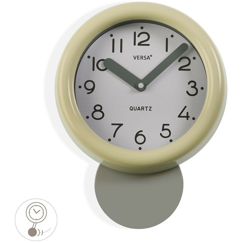 

Reloj cocina beige 19.5 cm - Rogal