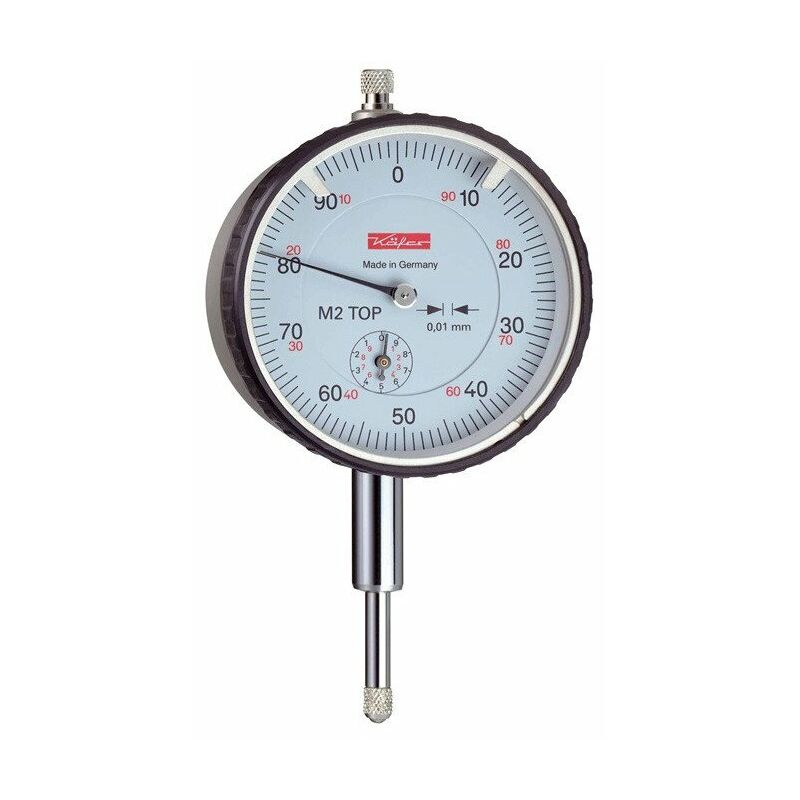 

Reloj comparador M3 T 5 mm de longitud 0,01 mm con calibre KÄFER