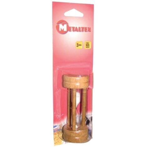 RELOJ DE ARENA MADERA 3 MINUTOS METALTEX - SOREPRO 58550358080