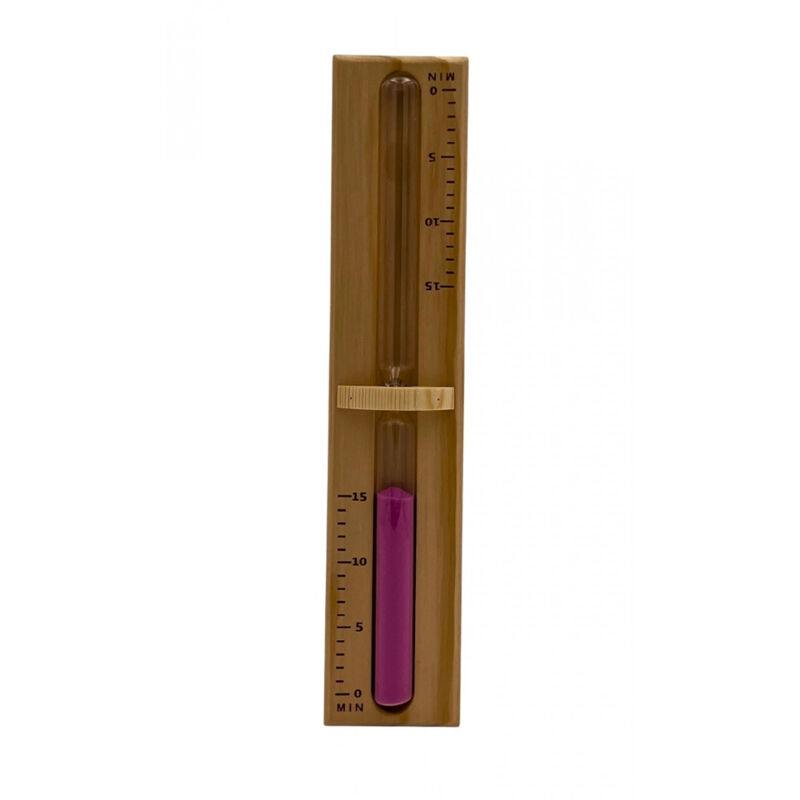 

Reloj de arena para Sauna en madera de pino macizo