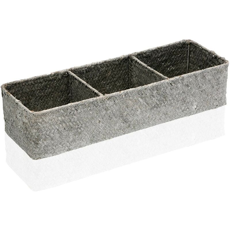 

Caja 3 Compartimentos Gris