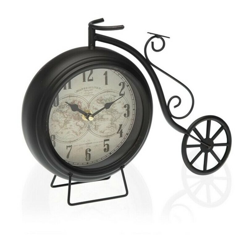 

Reloj de Mesa Bicicleta Negro Hierro (10 x 23 x 29 cm)