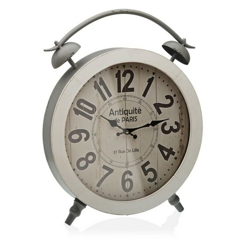 

Reloj de Mesa Blanco Metal (6,5 x 52,5 x 41 cm)