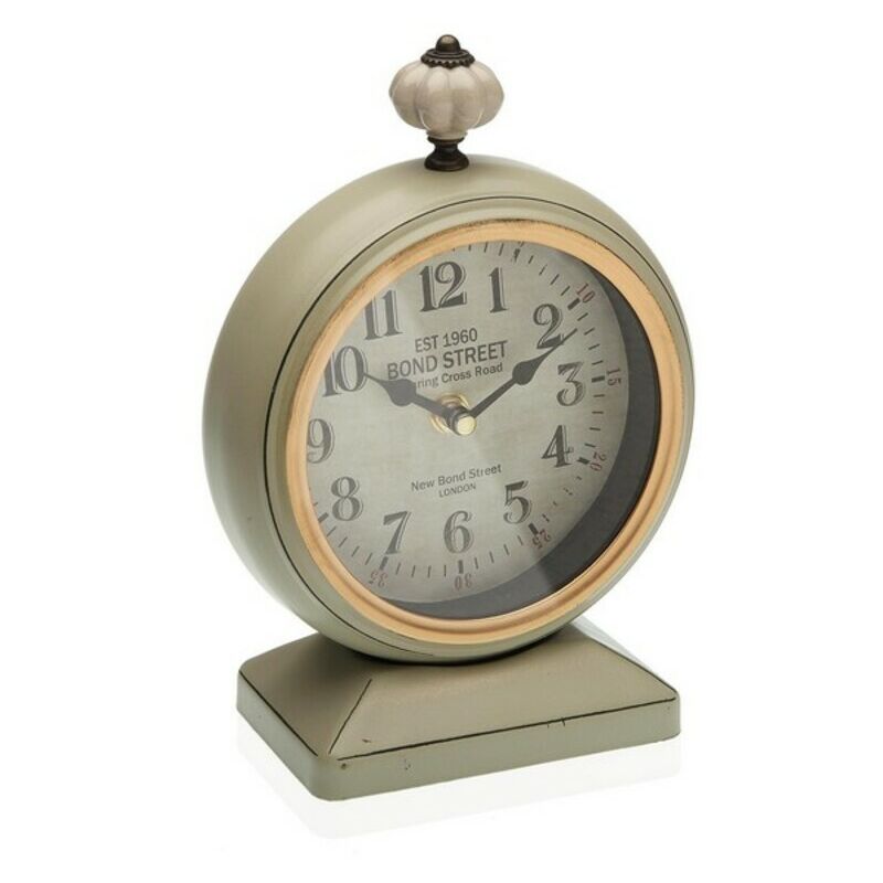 

Reloj de Mesa Blanco Metal (8,5 x 23 x 16 cm)