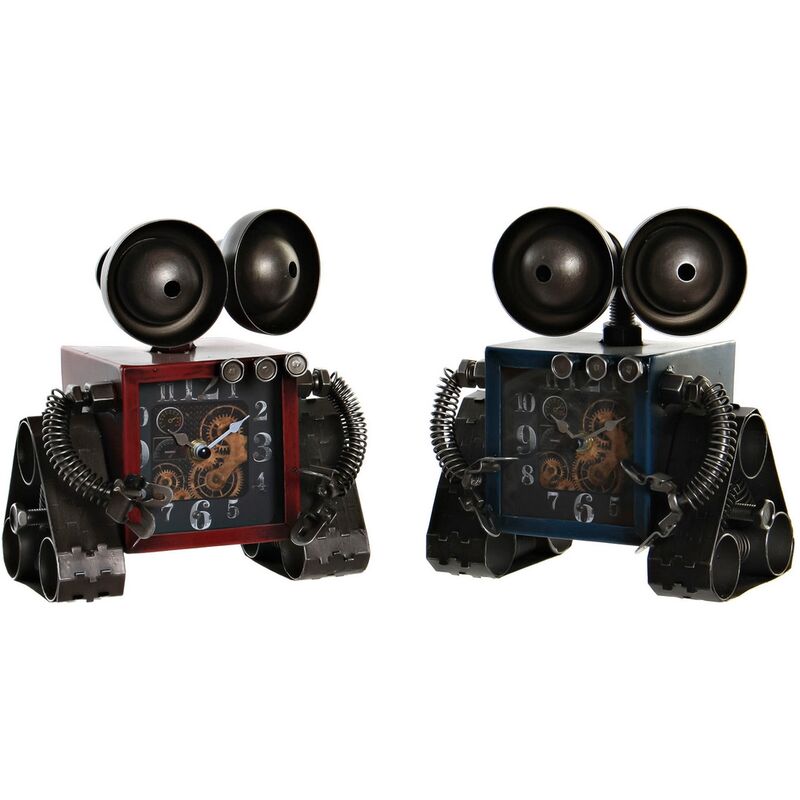 

Reloj de Mesa DKD Home Decor Hierro (2 pcs) (21.5 x 15.5 x 24 cm)
