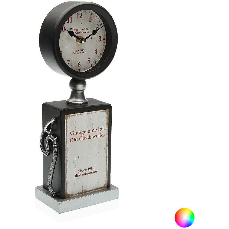 

Reloj de Mesa Gas Metal (8,8 x 34 x 12 cm)