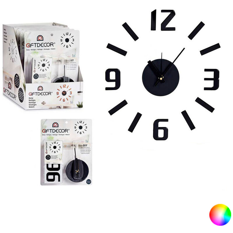 

Reloj de Pared Adhesivo ABS EVA (Ø 45 cm)