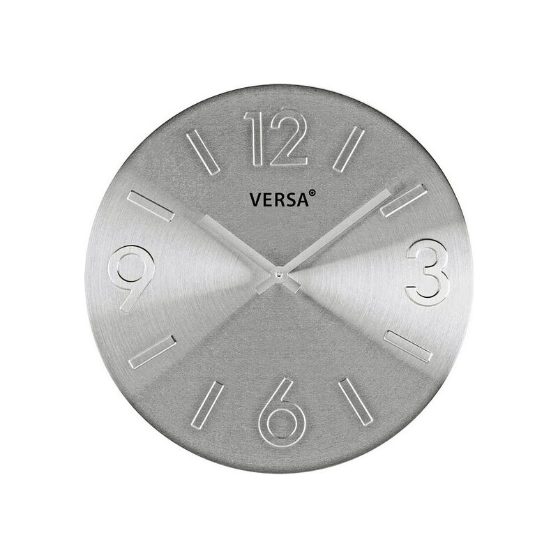 

Reloj de Pared Aluminio (4 x 35,5 x 35,5 cm)