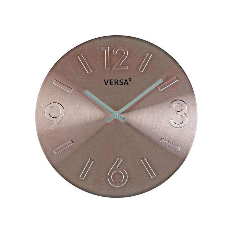 

Reloj de pared aluminio (4 x 35,5 x 35,5 cm) - Rogal