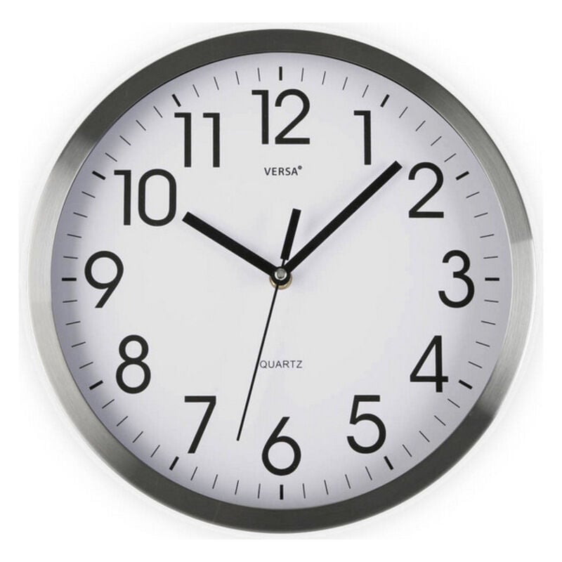 

Reloj de Pared Aluminio (4,1 x 25 x 25 cm)
