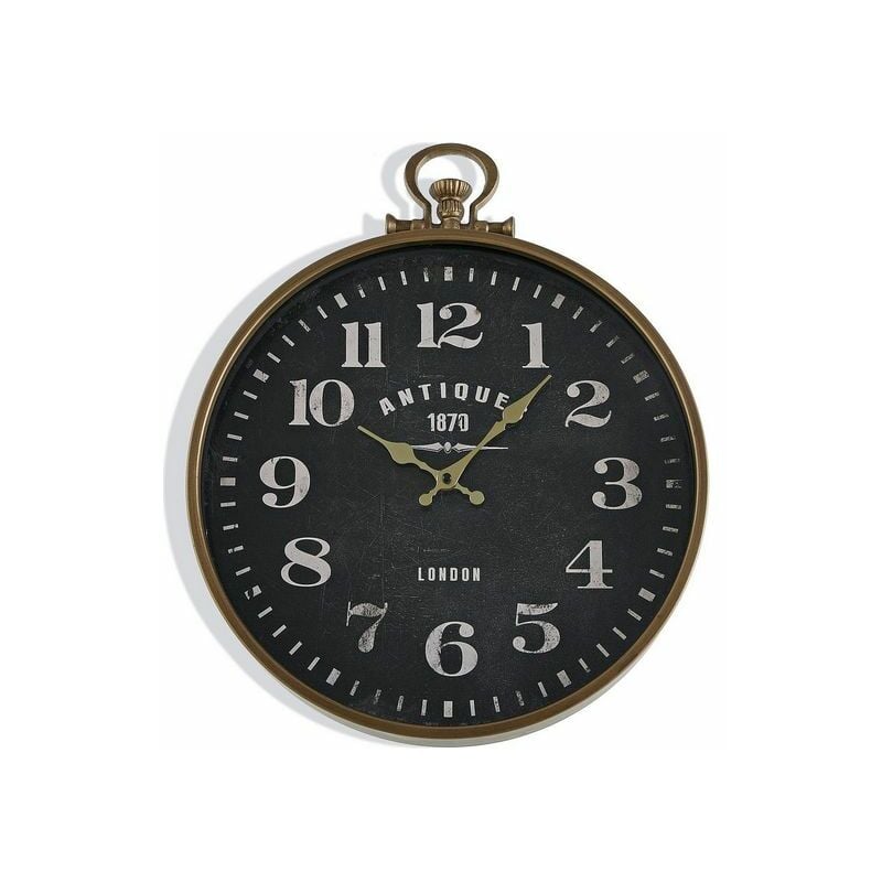 

Reloj de Pared Antiques Metal Madera MDF (6 x 49,5 x 40 cm)