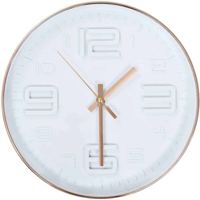 

Reloj de pared apariencia de cobre 30 cm