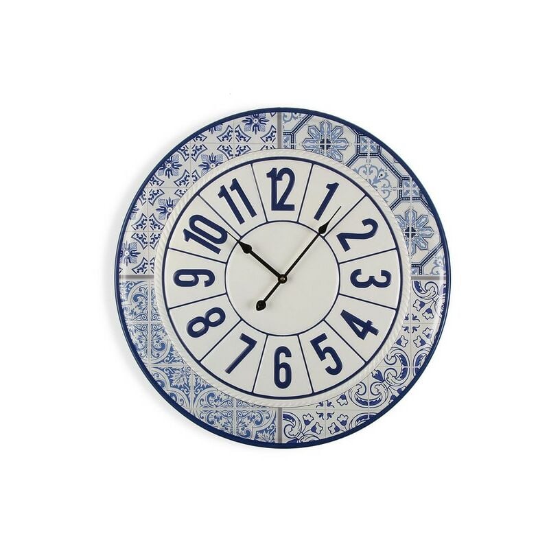 

Reloj de Pared Azulejo Metal (Ø 60 cm)