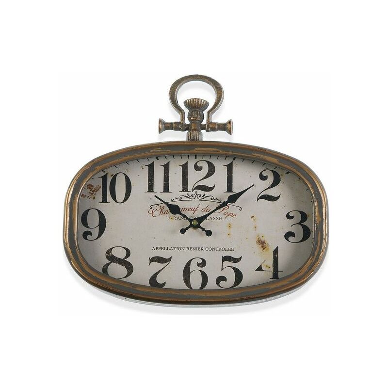 

Reloj de Pared Chateau Metal (35 x 6 x 32,5 cm)