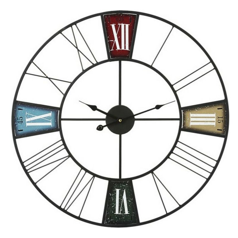 

Reloj de Pared Circular Multicolor (60 x 60 x 4 cm)