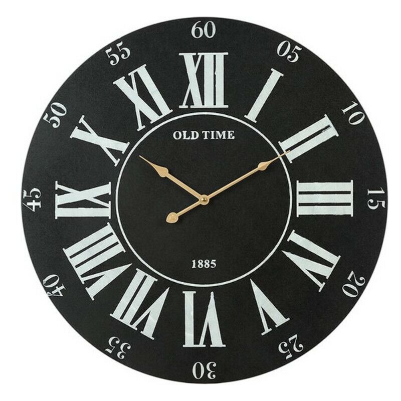 

BHD - Reloj de Pared Circular Negro (60 x 60 x 4,5 cm)