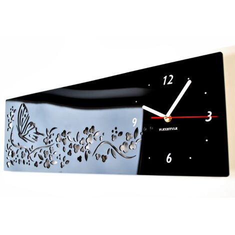 Reloj de pared con mariposas para la sala de estar