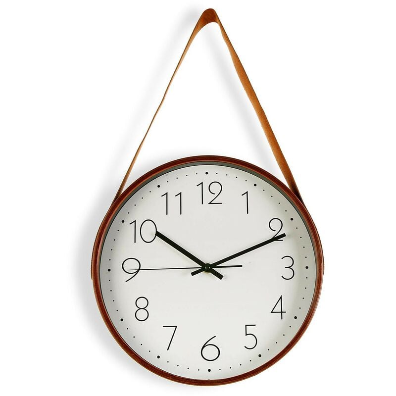 

Reloj De Pared Correa Cuero