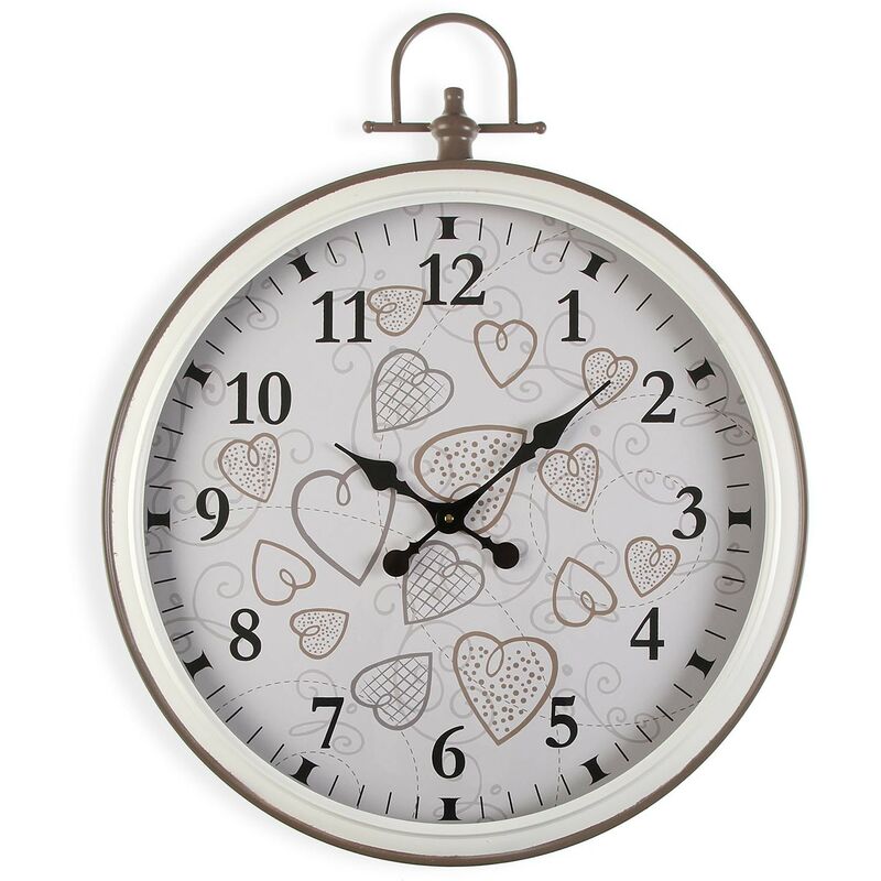 

Reloj de Pared Cozy Corazones Metal