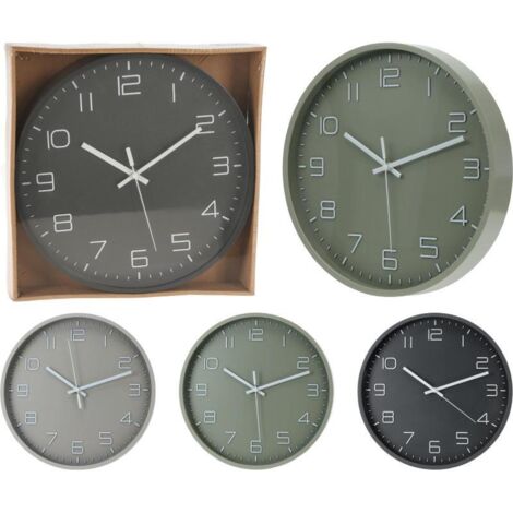 Reloj de pared decorativo redondo de 30 cm