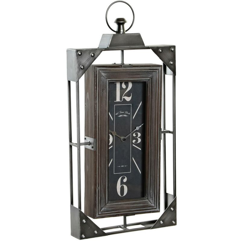 

Reloj de Pared DKD Home Decor Loft Madera Hierro (29 x 6.5 x 61 cm)