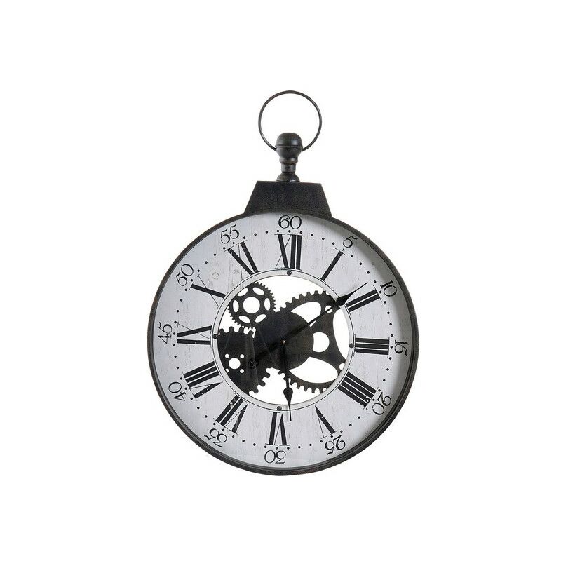 

Reloj de Pared DKD Home Decor Metal Madera MDF (60 x 6 x 77 cm)