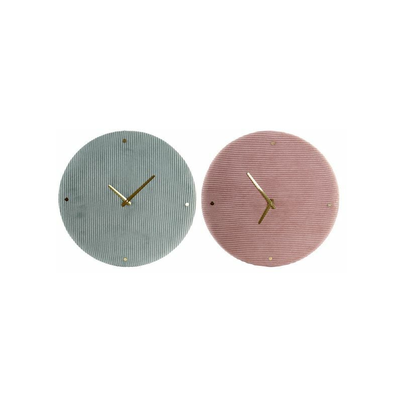 

Reloj de Pared DKD Home Decor Poliéster (2 pcs) (40 x 5 x 40 cm)