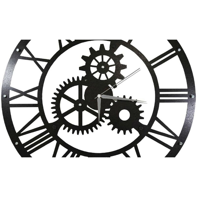 

Reloj De Pared - engranajes - para la sala de estar, la cocina - Multicolor en Metal, 50 x 0,16 x 50 cm