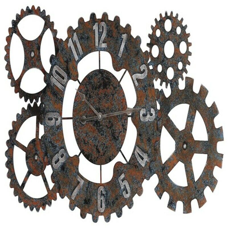 

Reloj de Pared Fabric Madera MDF y metal (68 x 36,5 x 4,5 cm)