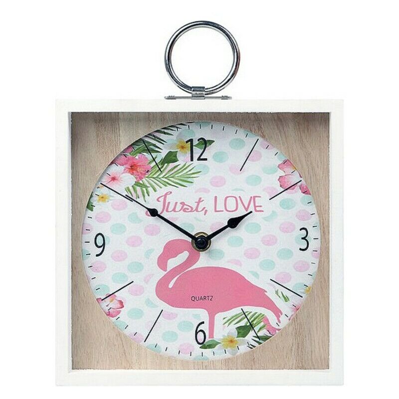 

Reloj de Pared Flamenco Rosa (20 X 5 x 20 cm) 110822