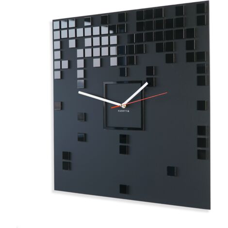 Reloj de pared Harmony grande negro
