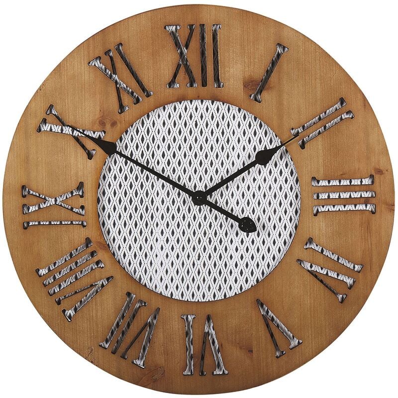 

Reloj de pared madera clara ø60 cm CUILCO